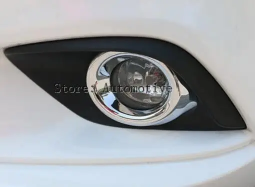 Подходит для MAZDA 6 ATENZA M6 2014 2015 хромированные передние противотуманные фары