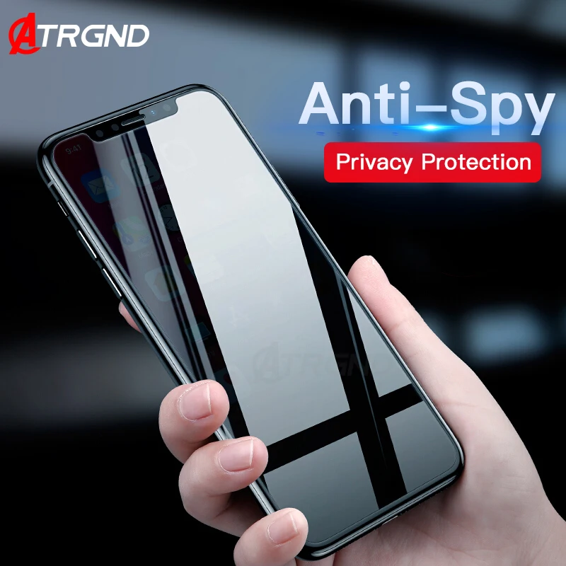 

Anti-Spy Tempered Glass Premium For iPhone X 6 6s 8 7 Plus Privacy Screen Protector for iPhone 6 6s Plus 5 5S SE Glass