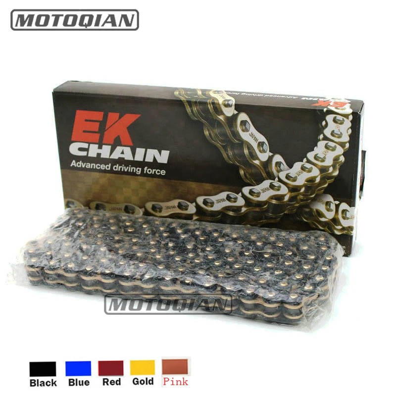

Motorbike Parts Xring 525 Chain Hight EK525 Japan Original EK X-ring 525SRX2 Chain 120 Link Motorcycle Accessories