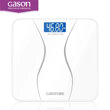 GASON A2 Precision Bathroom Scales Body Smart Electric Digital Weight Home Health Balance Toughened Glass LCD Display 180kg/50g