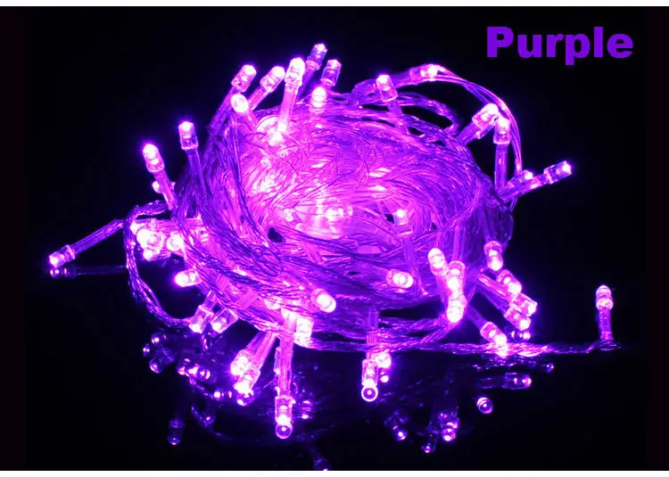 10M-100LED-220V-Purple