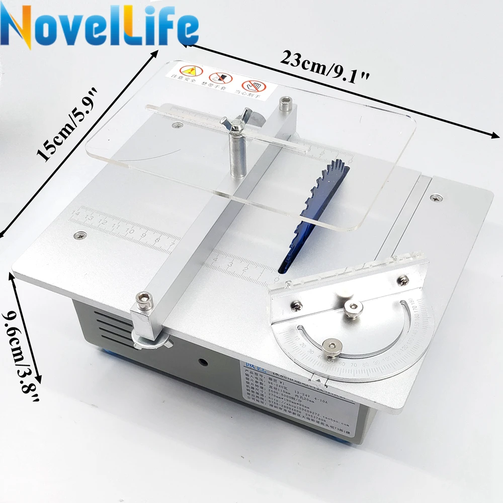 Многофункциональная мини-Настольная пила, деревообрабатывающая скамейка для хобби, электрическая полировальная пила, DIY Модель, режущая пила B10, сверлильный патрон, двойной двигатель