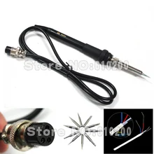 Saike паяльной станции универсальный Электрический припой Ручка для 852D+/852D++/909D/936/937 /898D/8586D+ 10/шт 900M-T паяльной