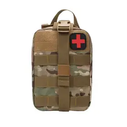 Открытый Тактическое назначение чехол медицинская аптечка нашивка на сумку Молл медицинское страхование Охота аварийного