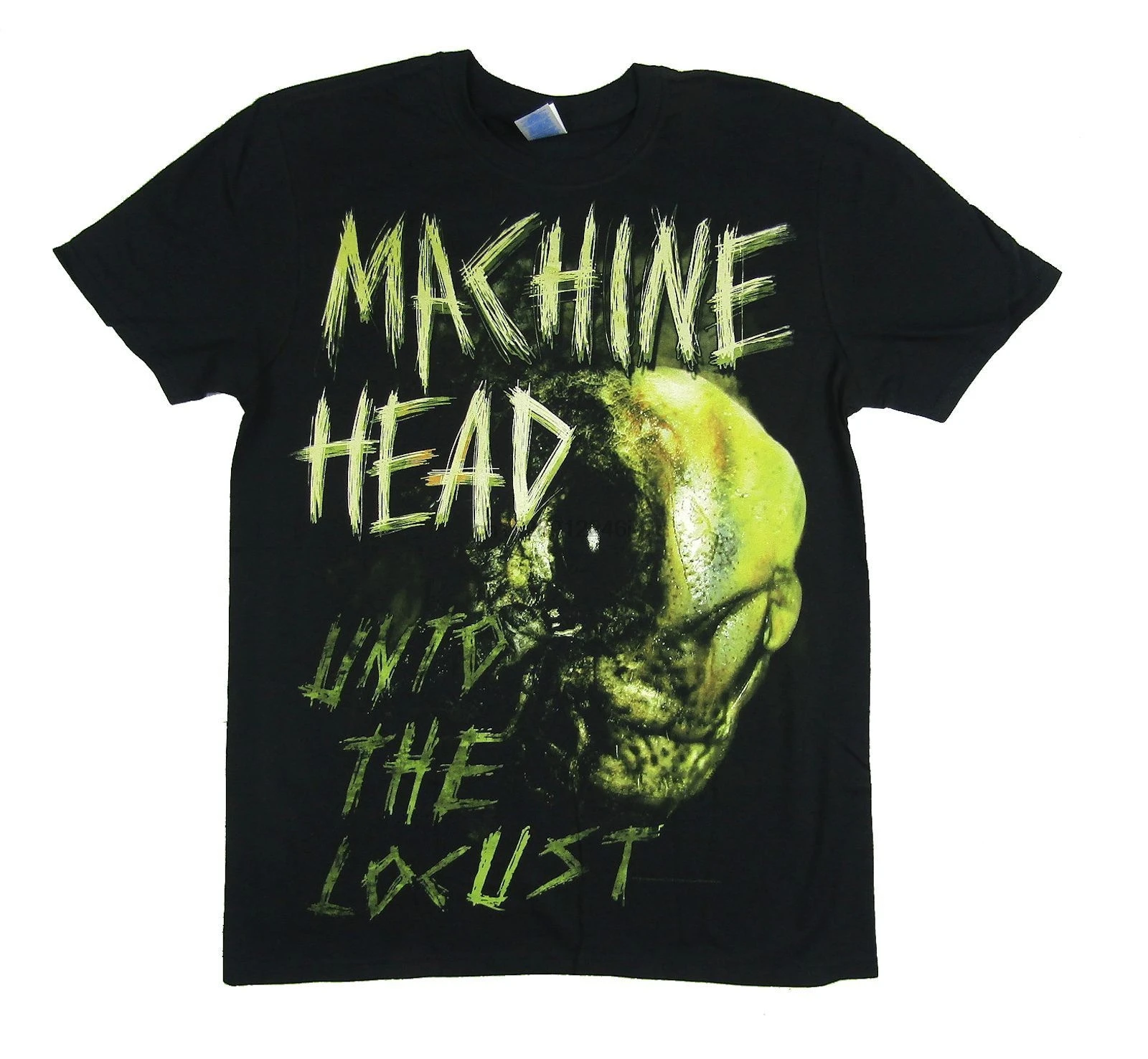 

Machine Head Unto The Locust Frame Back Black T Shirt New Official Band Merch