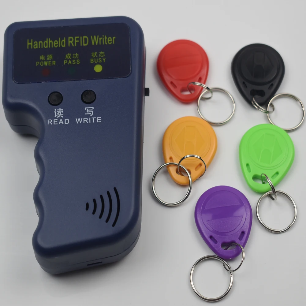 Ручной RFID Дубликатор 125 кГц копировальный аппарат записывающее программирующее