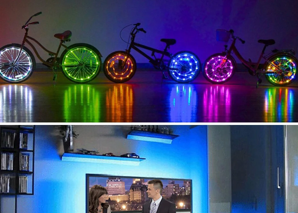 USB LED Strip Light TV Background Lighting SMD3528 DC 5V Flexible Diode Tape 50CM 1M 2M 3M 4M 5M RGB Neon Ribbon (15)