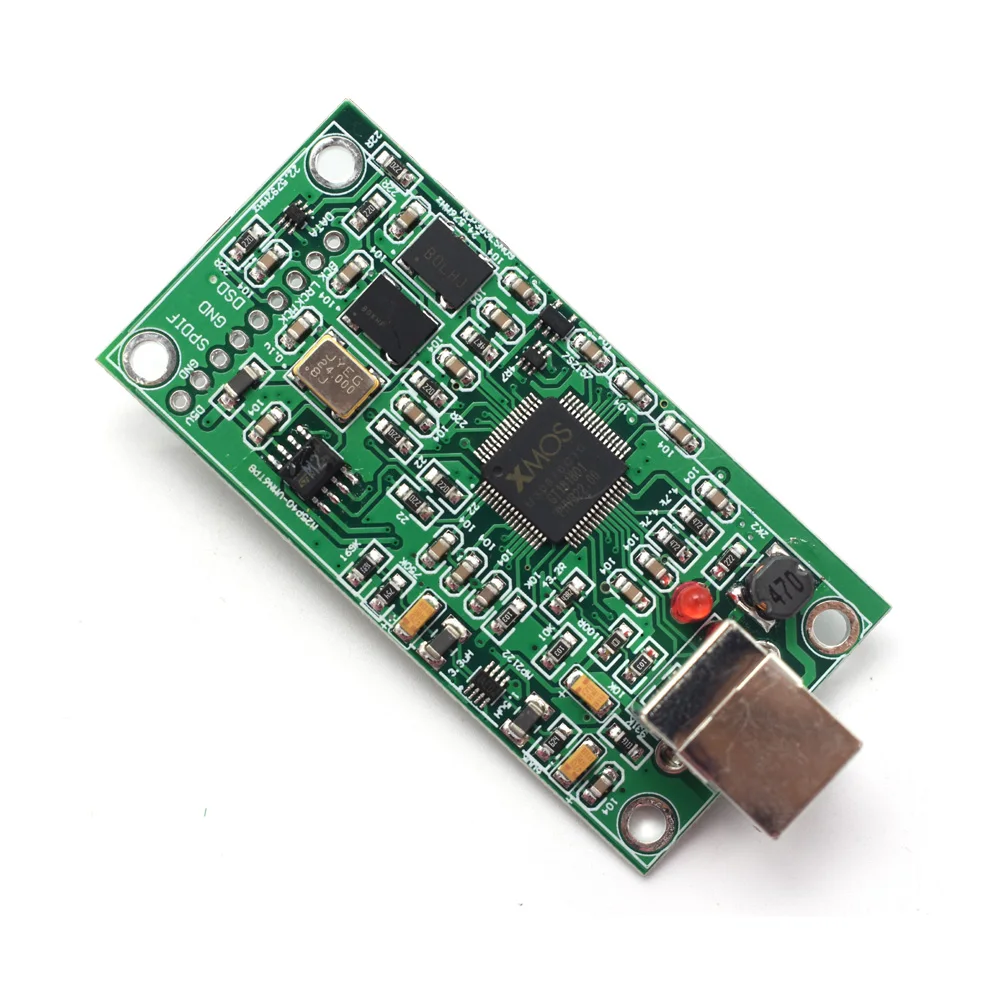 Обновление SITIME crystal XMOS XU208 USB 384K 32B модуль I2S SPDIF выход поддержка DSD для ES9018 9028 9038PRO