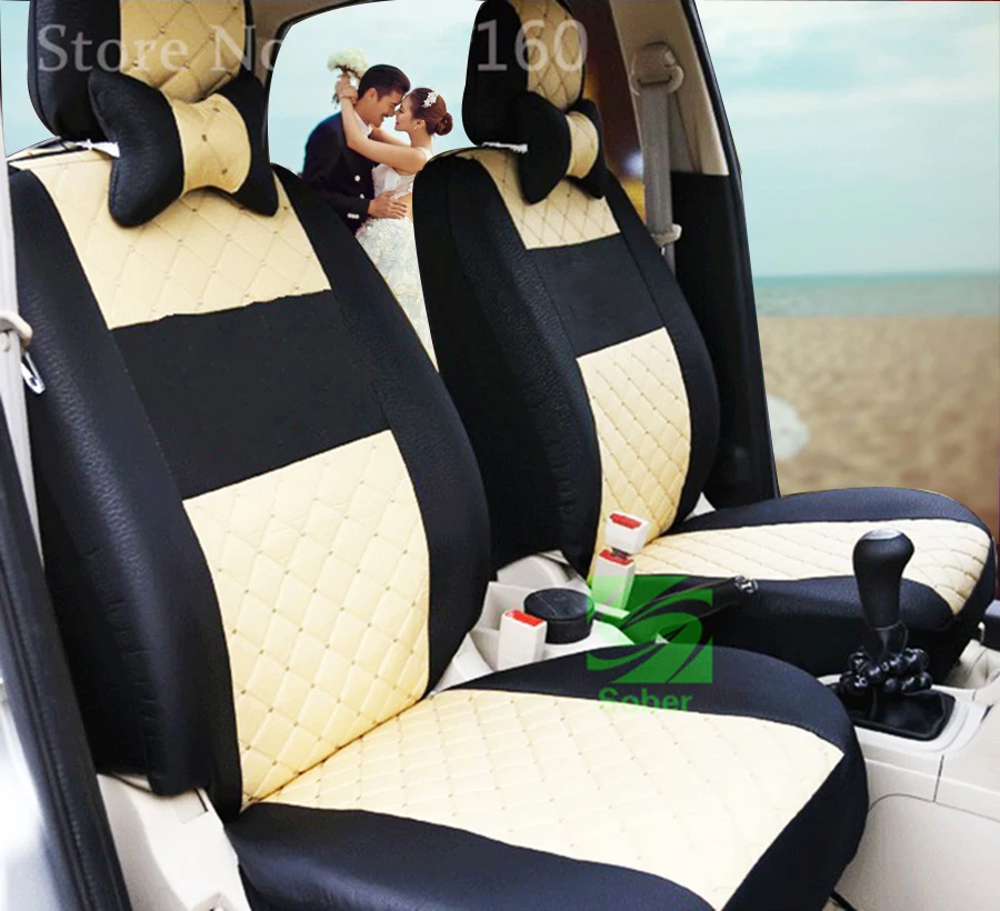 Deluxe Car Seat Cover for Buick Excelle Xt Regal Universal Set neck