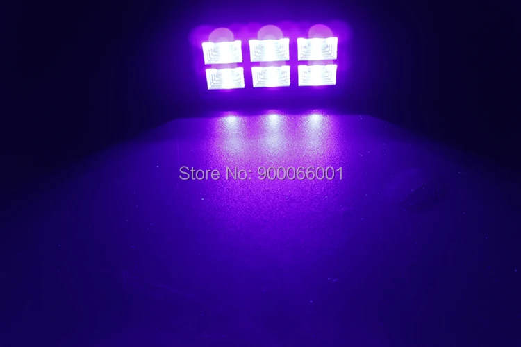 2018 high brightness LED UV auto stroboscope light 6w 90-240V home party decoration dj  disco flash lighting halloween purple strobe light  (3)