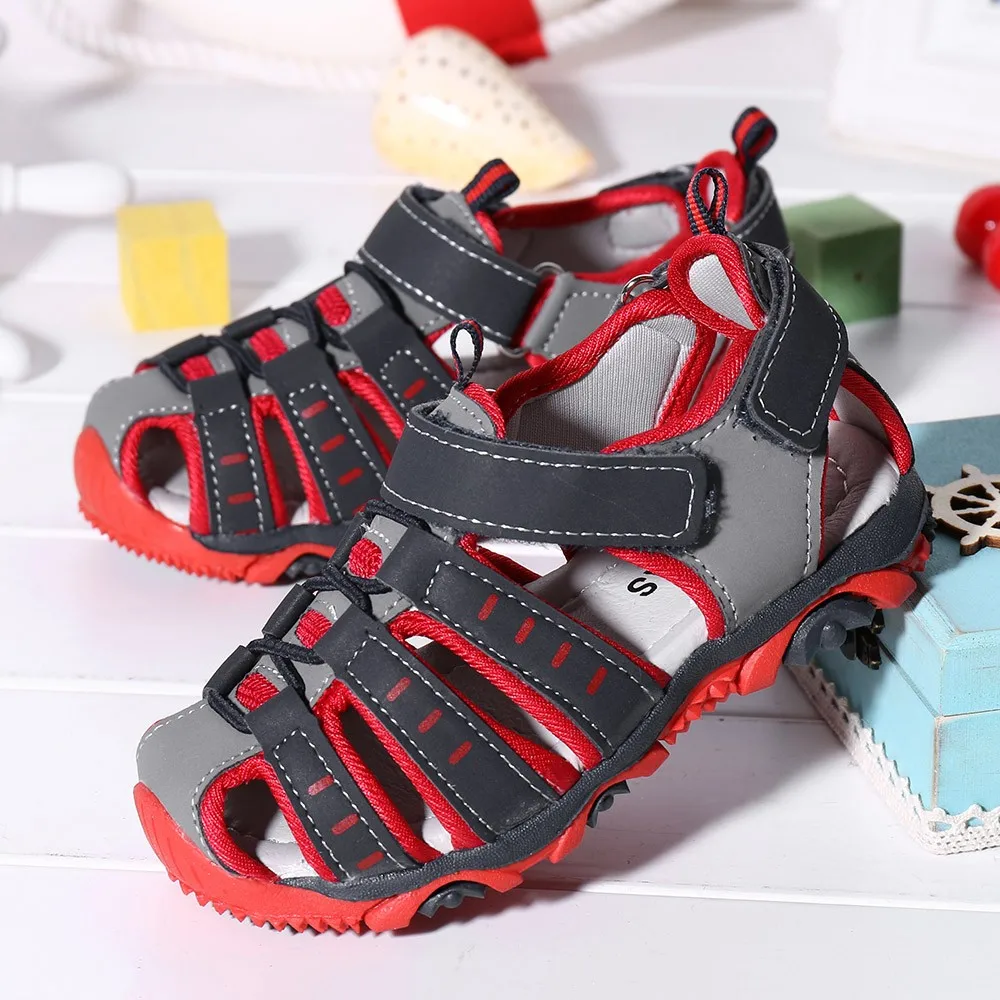 sandals kids sandals Children Kids Shoes Boy Girl Closed Toe Summer