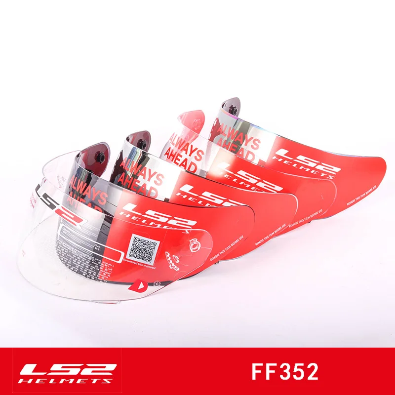 

Original visor LS2 motorcycle helmet for LS2 FF352 ff384 full face moto helmet multi-color glass optional lens black sliver