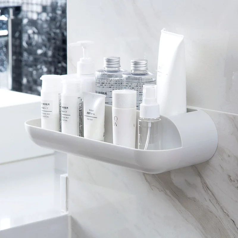 

Bathroom free punching wash bathroom wall hanging rack bathroom toilet bathroom shelf storage rack lo824209