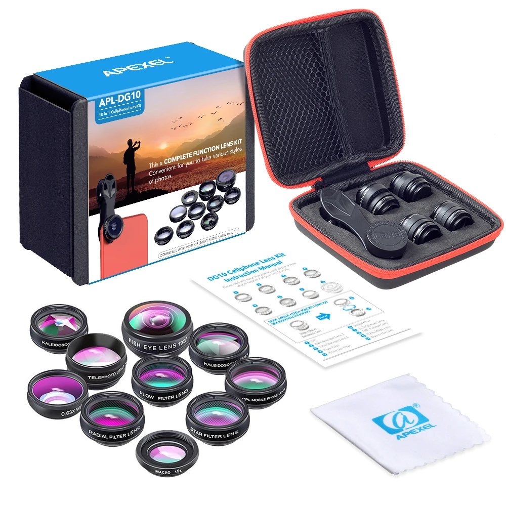 Рисунок 6 - 10 в 1 объектив для телефона объектив