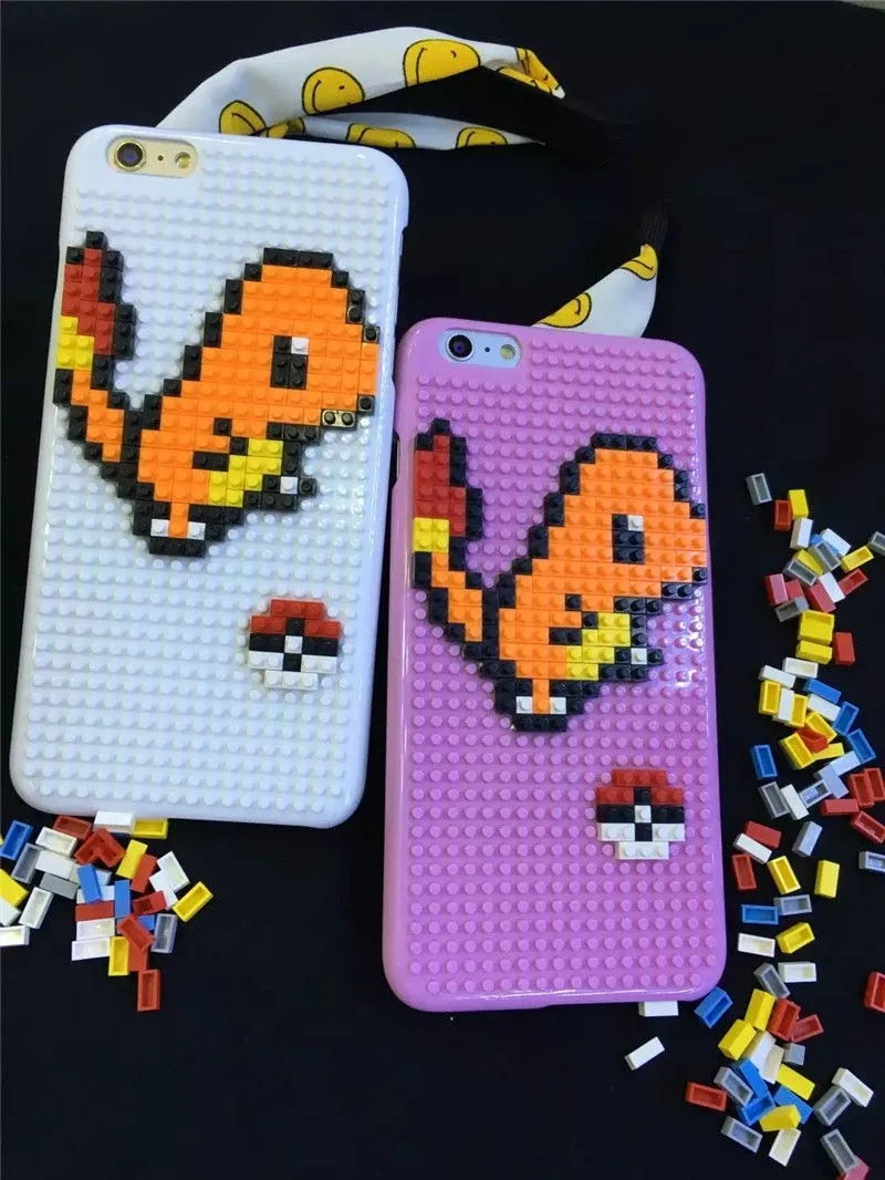 3D Building Block Hard Phone Case (9)