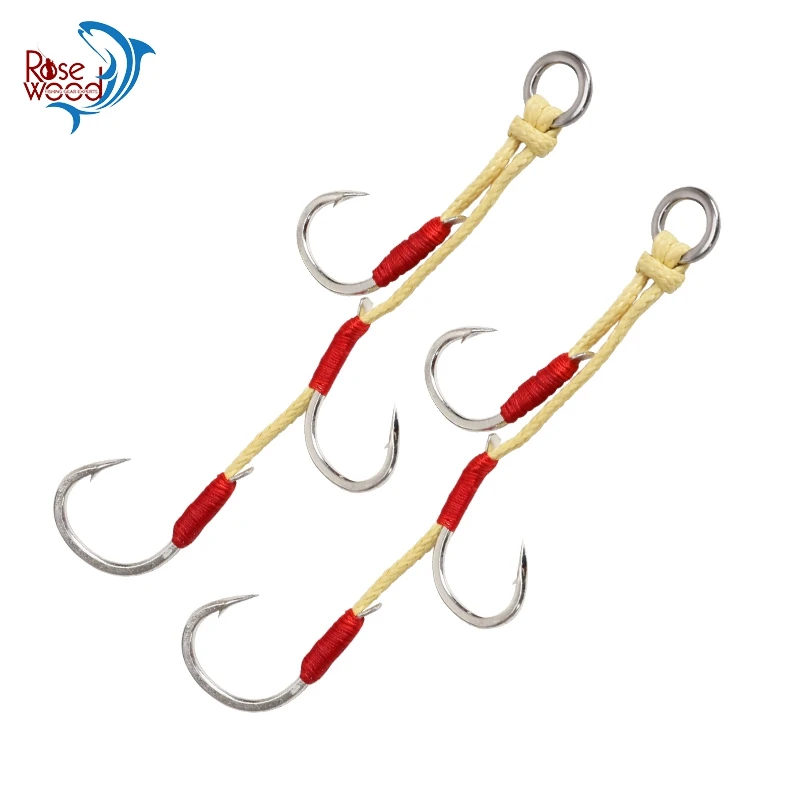 High Density Sharp Barbed Jigging Fishing Hooks High Carbon Steel Carp
