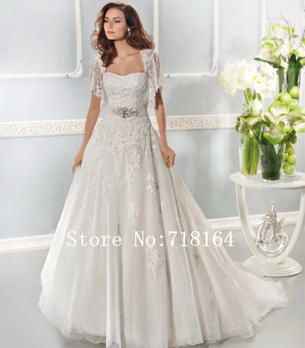 lace western wedding dress