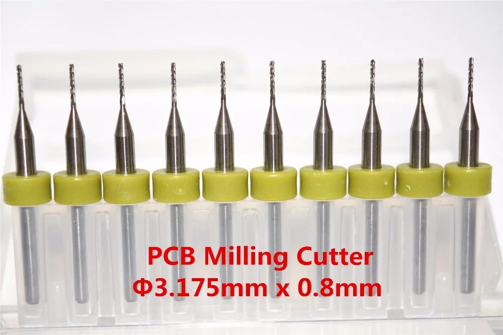 0.8mm,10pcs,Freeshipping CNC machine solid carbide micro PCB Drill