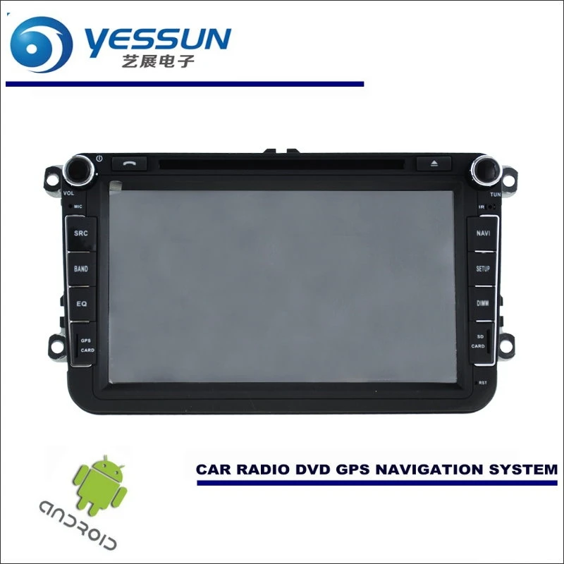 

YESSUN Car Android Navigation Radio Stereo CD DVD Player GPS Navi BT HD Screen Multimedia For Skoda Octavia / Roomster / Praktik