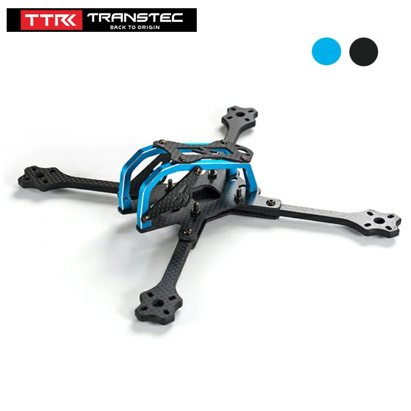 

TransTEC Lightning Race 215mm Racing Drone Frame Kit Support F3 F4 Controller 4 in1 ESC 2205 2306 Motor HS1190 Camera 3-4S LiPo