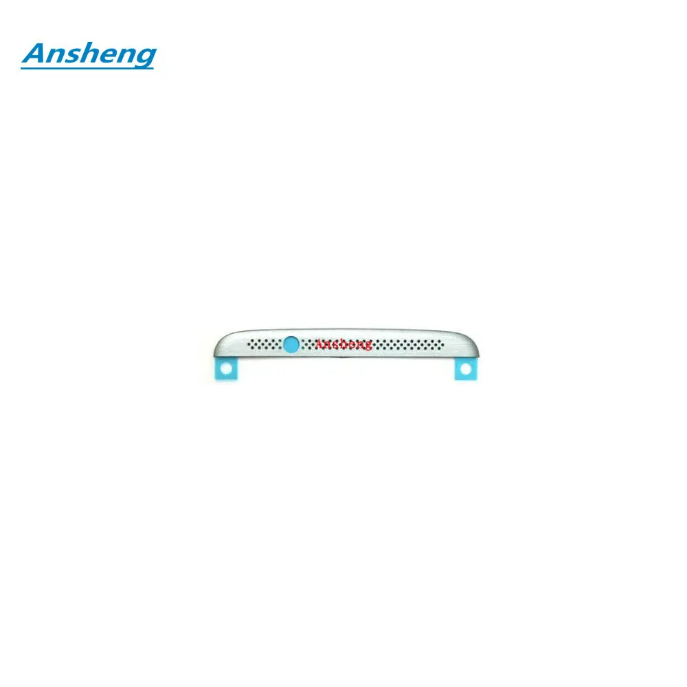 Вверх и вниз крышка передняя рамка вверх и вниз спикер сеть лента для zte axon 7 A2017 сотовый телефон - Цвет: gray