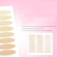 Fashion 96 pcs Invisible Narrow/Wide Double Eyelid Adhesive Tape Stickers Without Glue