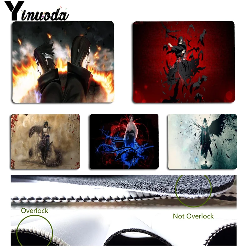 Us 191 15 Offyinuoda Naruto Sasuke And Uchiha Itachi Office Mice Gamer Soft Mouse Pad Size For 18x22x02cm Gaming Mousepads In Mouse Pads From