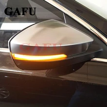 For Skoda Octavia A7 LED Wing Mirror Black Indicator Repeater Light Lamps Car Styling Accessories 2pcs