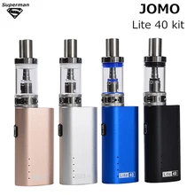 Original Jomotech Lite 40 E cigarette Box mod 40w with 5ml Glass Tank Electronic cigarette vape pen starter kits eCig Mod Kit Original Jomotech Lite 40 E cigarette Box mod 40w with 5ml Glass Tank Electronic cigarette vape pen starter kits eCig Mod Kit