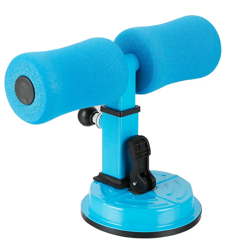 Стойка для сидения вспомогательное устройство для силовых упражнений Регулировка шестеренок домашняя фитнес-машина бодибилдинг оборудование для похудения - Цвет: Синий