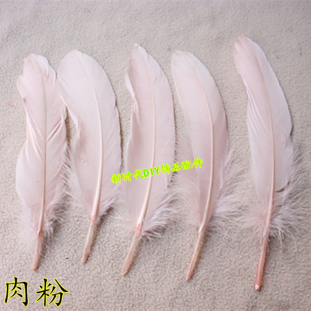 New arrival best price 50 unids lot 15 20cm Natural goose feather for