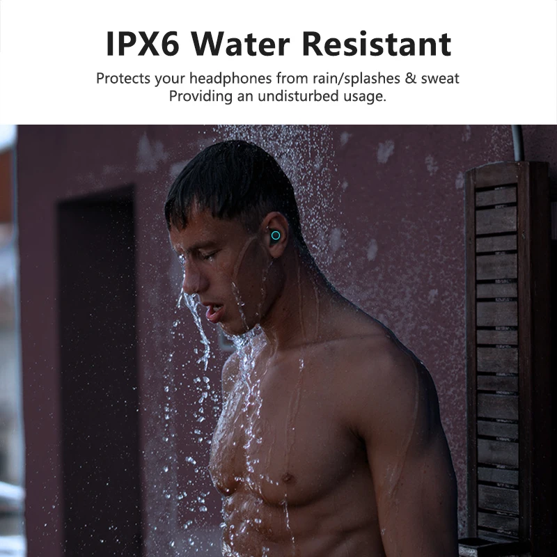  X8 TWS Bluetooth Earphone IPX7 Waterproof Earbuds Touch Control Wireless Earphones Stereo Headset w