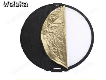 

80cm five-in-one with handle reflector soft light silver gold white black oval reflector CD50 T08