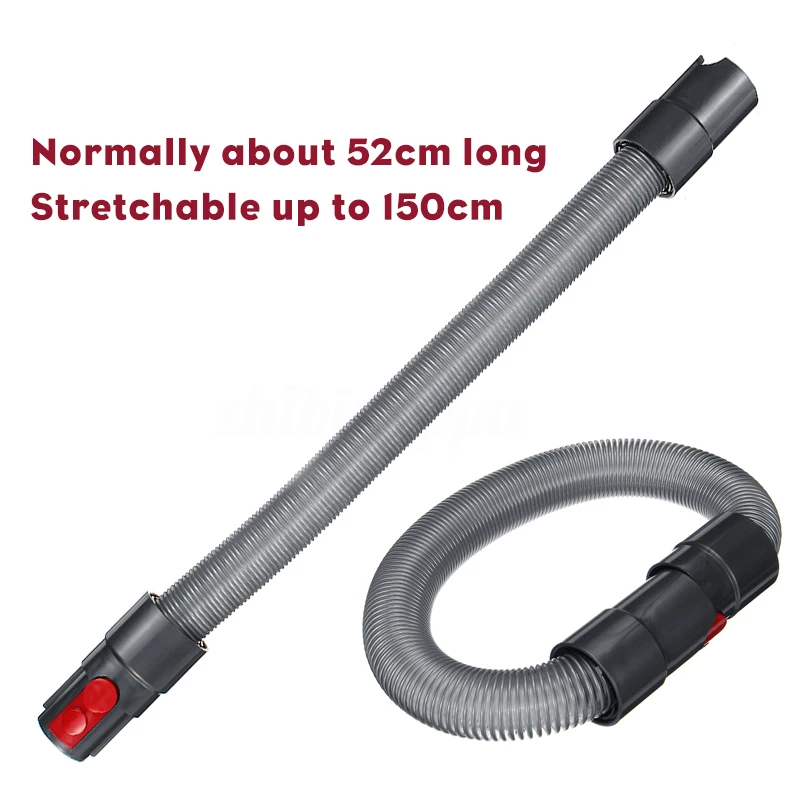 Tanie 52 CM szybkozłączki Extender rura przedłużająca rury dla Dyson V7 V8 V10 akcesoria do odkurzaczy