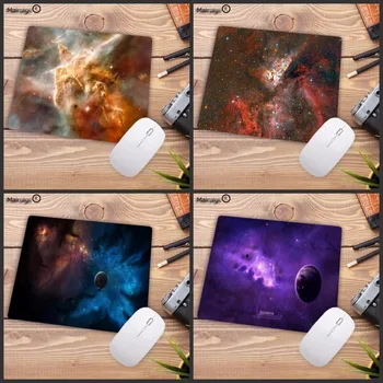 

Mairuige Colorful Space Comfort Mouse Mat Soft Gaming Mousepad For Optal Mouse Hot Sale NO OverLock Mouse Pad