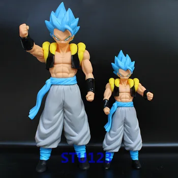 

17.71''Dragon Ball Animation Dragon Ball Super Gogeta Fusion Super Saiyan Blue version Action Figure Toy Boxed 45cm/32cm N873