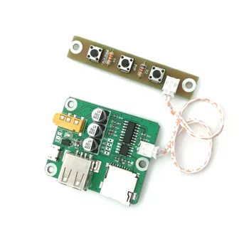 

SOTAMIA MP3 Decoder Board Stereo MP3 Music Player Audio Module Support TF Card USB For Car Speaker Audio Amplifier DIY
