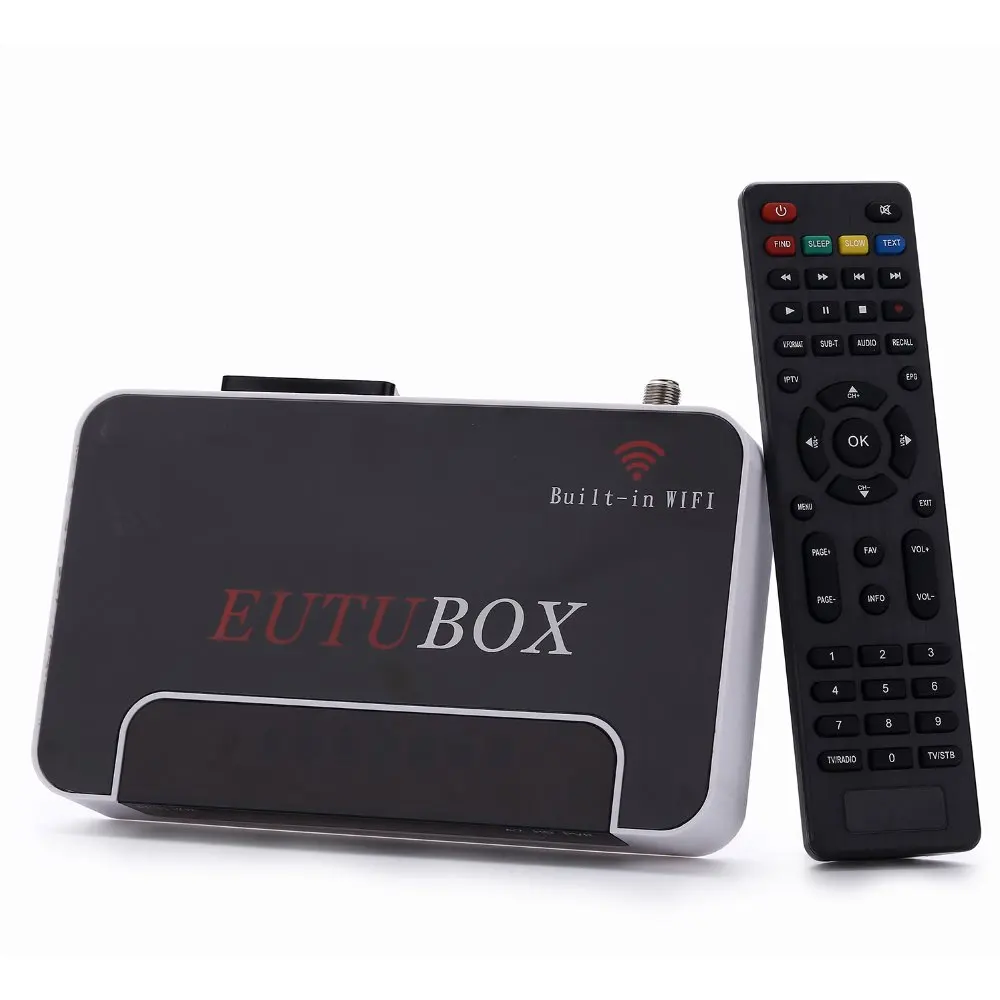 EUTUBOX A7 DVB S2 Цифровой спутниковый ресивер Встроенный wifi Full HD PVR поддержка 3g H.265 AVS+ HEVC IPTV Youtube Cccam Newcamd