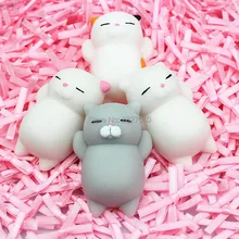 Милые squeeze Cat шутки подарок мягкими Cat Исцеление Vent ball фигурку украшения игрушки Мягкий Робот куклы отдохнуть стресса