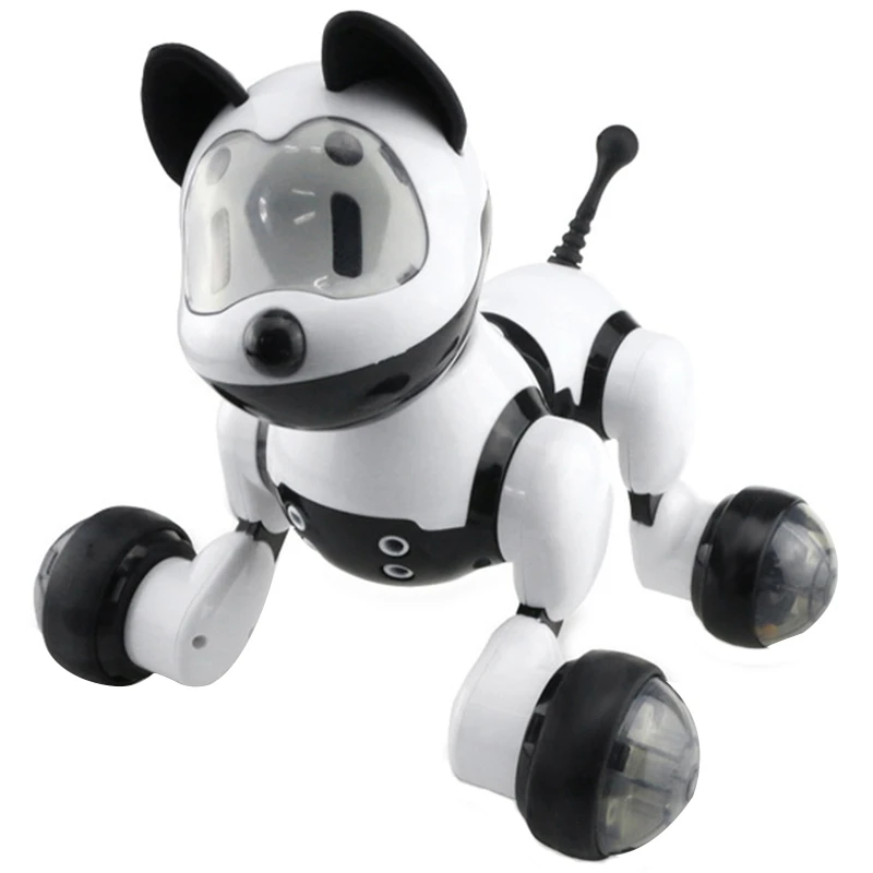 Smart Dance Robot Dog Electronic Pet Toys With Music Light Voice Control Free Mode Sing Dance Smart Dog Robot