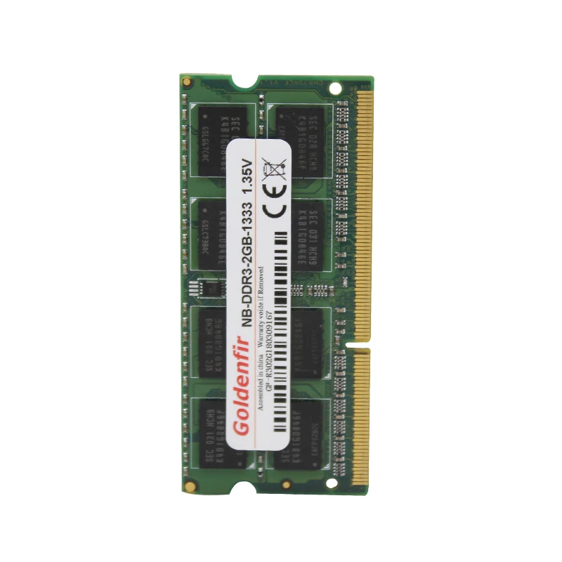 Goldenfir DDR3 2 ГБ/4 ГБ 1066 МГц 1333 1600 МГц PC3-8500 PC3-10600 PC3-12800 SODIMM оперативной памяти оперативная память для ноутбука Тетрадь