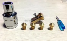 Ultimaker 2 + UM2 + Extended Olsson Block Pack heatend hotend nozzle with tools for 3.00mm filament 3D printer DIY part