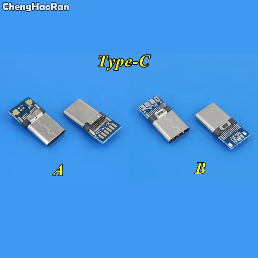 

ChengHaoRan Micro Connector Jack 3.1 USB Male Plug type-c Adapter Connector Socket