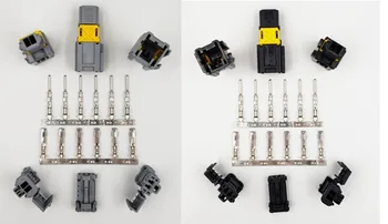 

2SET Car connector DS car reversing radar 307408308c3C4LC5 reading light 2PIN hole recorder electric plug