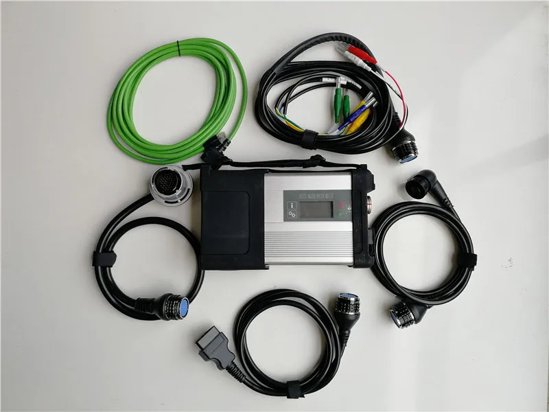 MB Star C5 SD Подключение C5 с программным обеспечением V2019.12 в 320 Гб HDD используется ноутбук D630 Авто звезда диагностические инструменты для Mercedes сканер