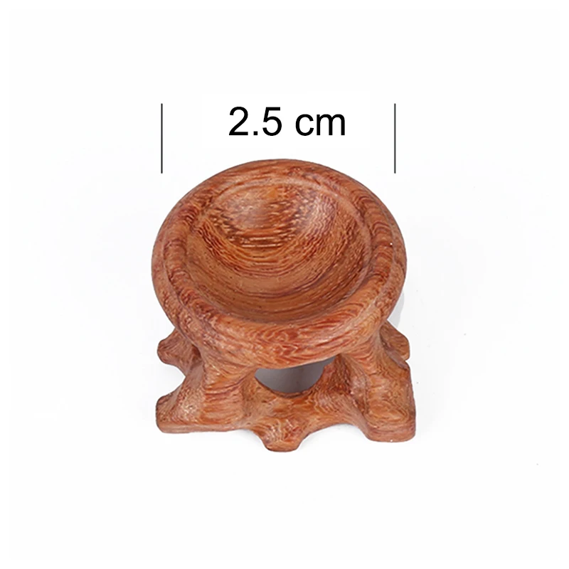 

Wood Display Stand Base For Crystal Ball Sphere Home Office Desktop Decoration MF999