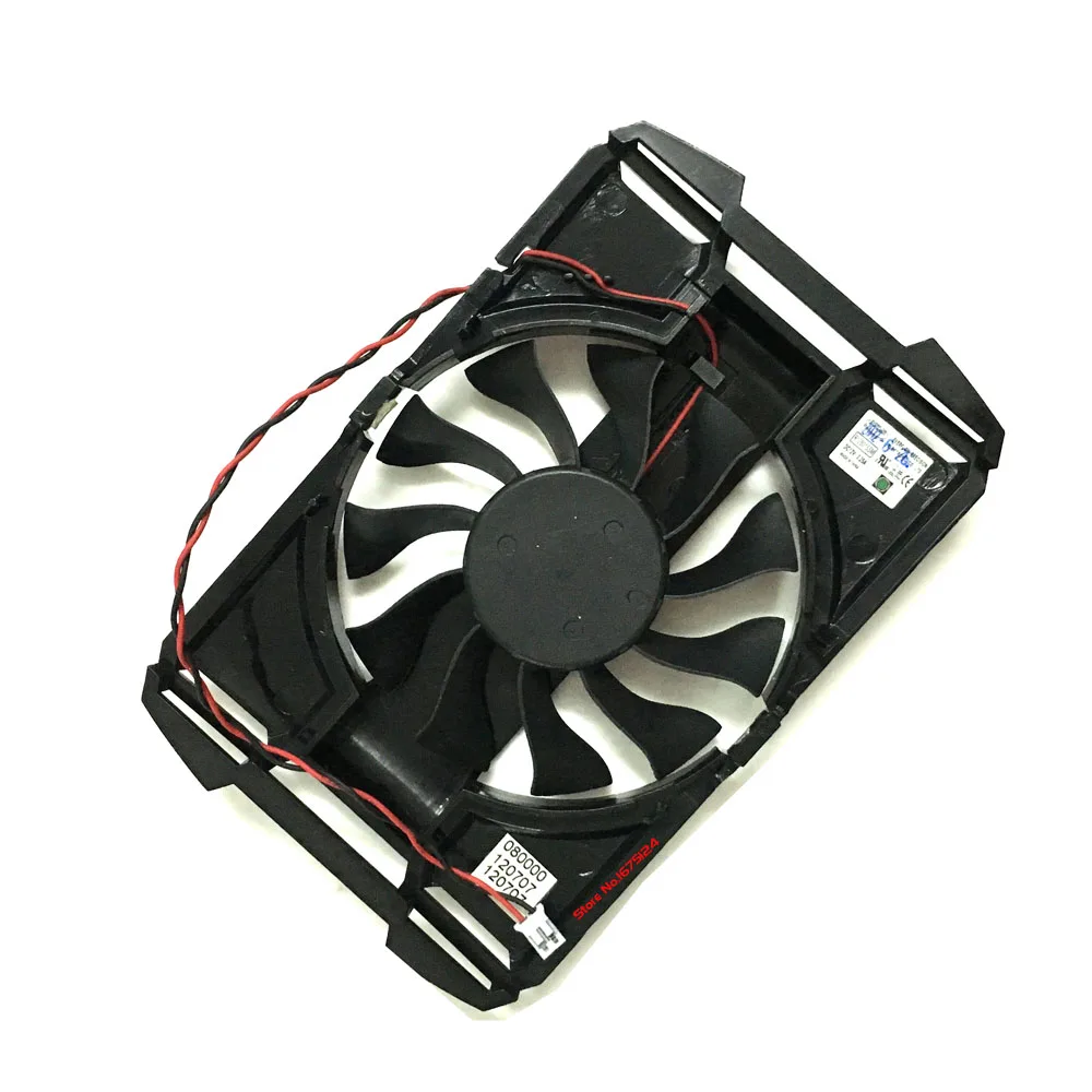 Computer Radiator Cooler Fan With Frame For Asus Eah5570 Eah5570
