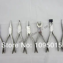 7 шт./партия,, Ювелирные плоскогубцы/ювелирные инструменты/Инструменты для ремонта очков, матовые плоскогубцы из нержавеющей стали