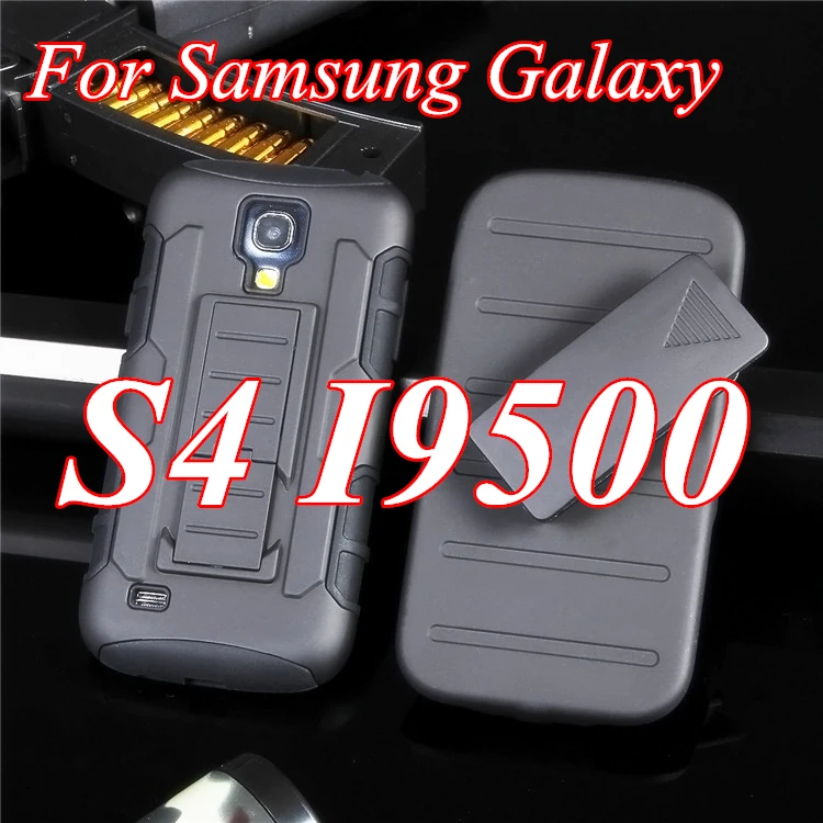 Военный жесткий 3 в 1 Гибридный бронированный чехол для samsung galaxy Note 2 4 S3 S4 S5 mini S6 Edge Grand prime G530 Ace 4 NXT G313H - Цвет: For S4 i9500