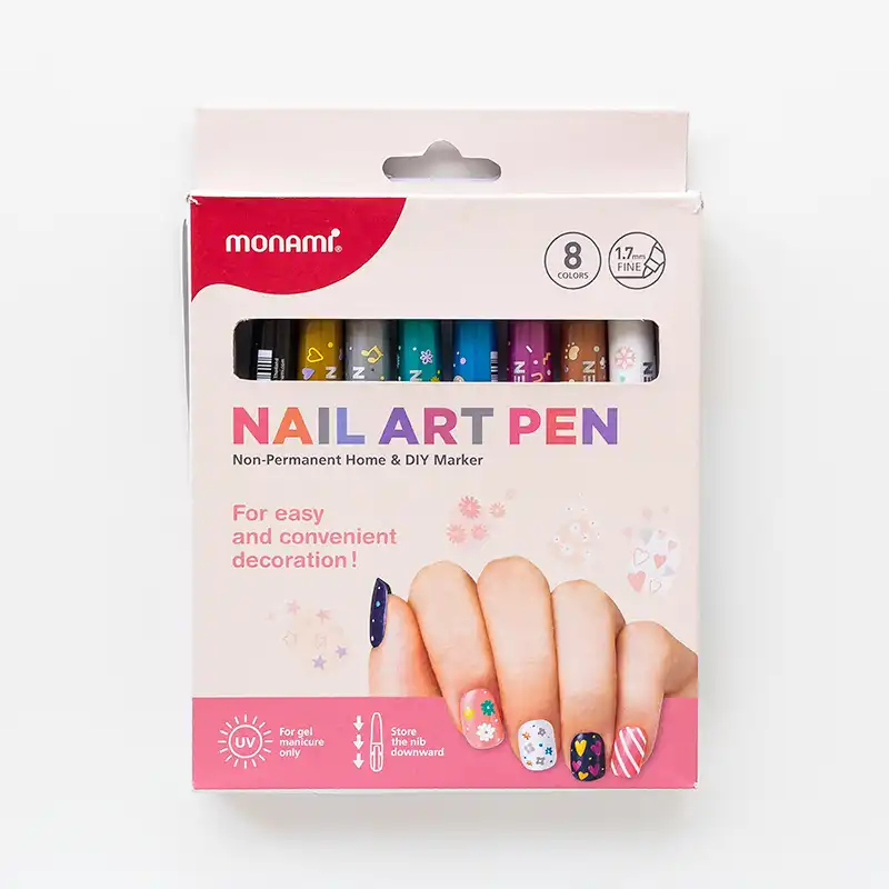 Nail Graffiti 3n1 Nail Art Pen Neon Pink 0 17 Fl Oz Walmart Com